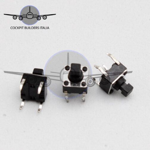 INTERRUTTORE TATTILE MICRO h5mm/h7.3mm/13mm