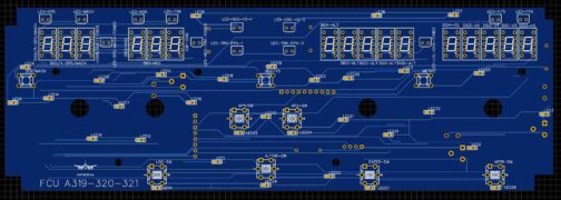 Scheda Elettronica FCU AIRBUS (SimVim)